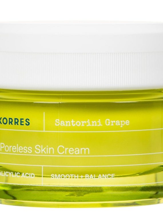 Korres Santorini Grape Pore Refining Cream krem do twarzy zmniejszający widoczność porów 40ml