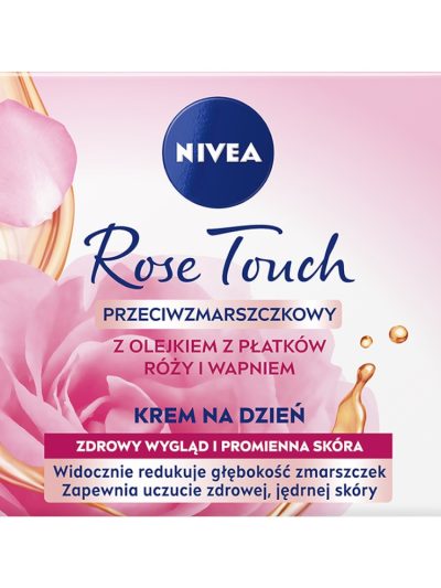 Nivea Rose Touch przeciwzmarszczkowy krem na dzień 50ml