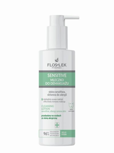 Floslek Sensitive mleczko do demakijażu do skóry wrażliwej 175ml