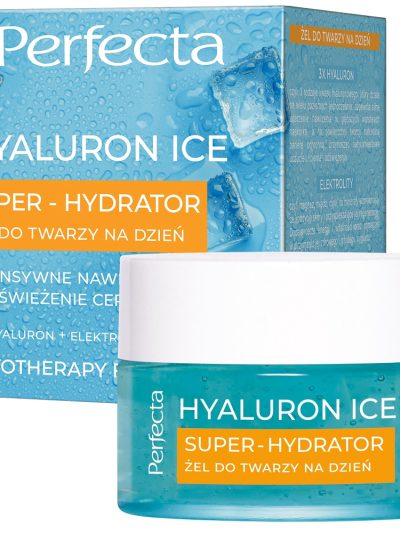 Perfecta Hyaluron Ice Super-Hydrator żel do twarzy na dzień 50ml