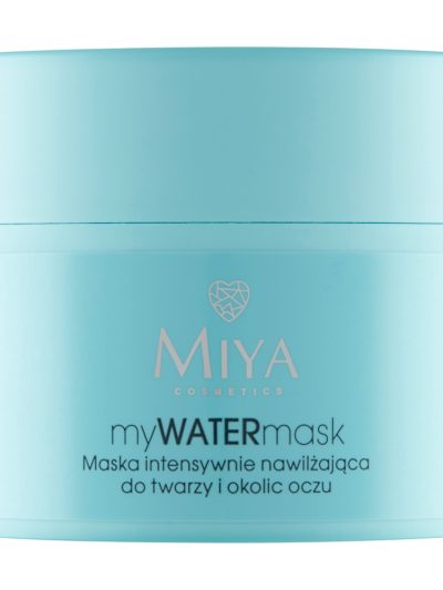 Miya Cosmetics MyWATERmask maska intensywnie nawilżająca do twarzy i okolic oczu 50ml