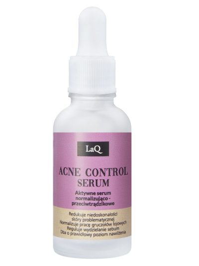 LaQ Acne Control aktywne serum normalizująco-przeciwtrądzikowe 30ml