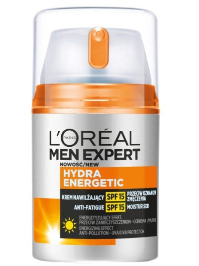 L'Oreal Paris Men Expert Hydra Energetic krem nawilżający przeciw oznakom zmęczenia SPF15 50ml