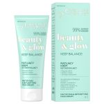 Eveline Cosmetics Beauty & Glow matujący krem detoksykujący 75ml