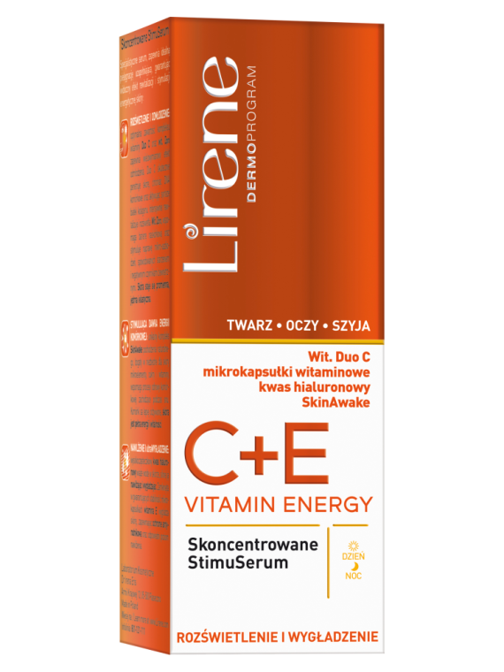 Lirene C+E Vitamin Energy skoncentrowane stimuserum 30ml