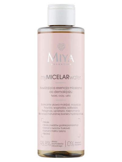 Miya Cosmetics myMICELARwater nawilżająca esencja micelarna do demakijażu 200ml