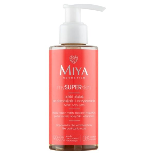 Miya Cosmetics mySUPERskin lekki olejek do demakijażu i oczyszczania twarzy 140ml