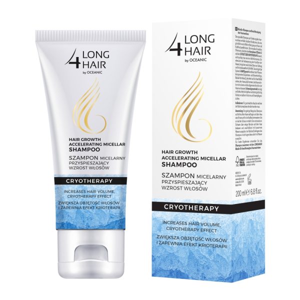 Long4Hair Efekt Krioterapii szampon przyspieszający wzrost włosów 200ml