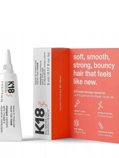 K18 Leave-In Molecular Repair Hair Mask intensywnie regenerująca maska do włosów bez spłukiwania 5ml