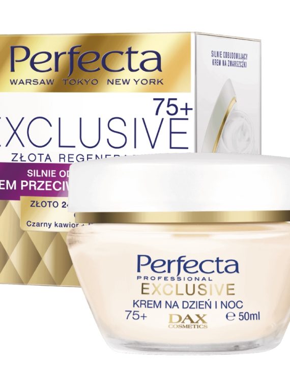 Perfecta Exclusive krem do twarzy na dzień i na noc 75+ 50ml