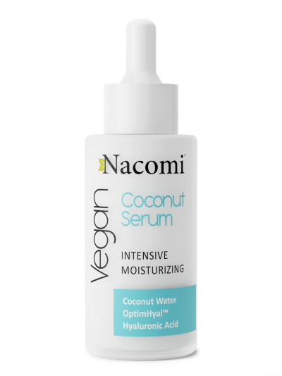 Nacomi Vegan Coconut Serum ultra nawilżające serum do twarzy z wodą kokosową 40ml