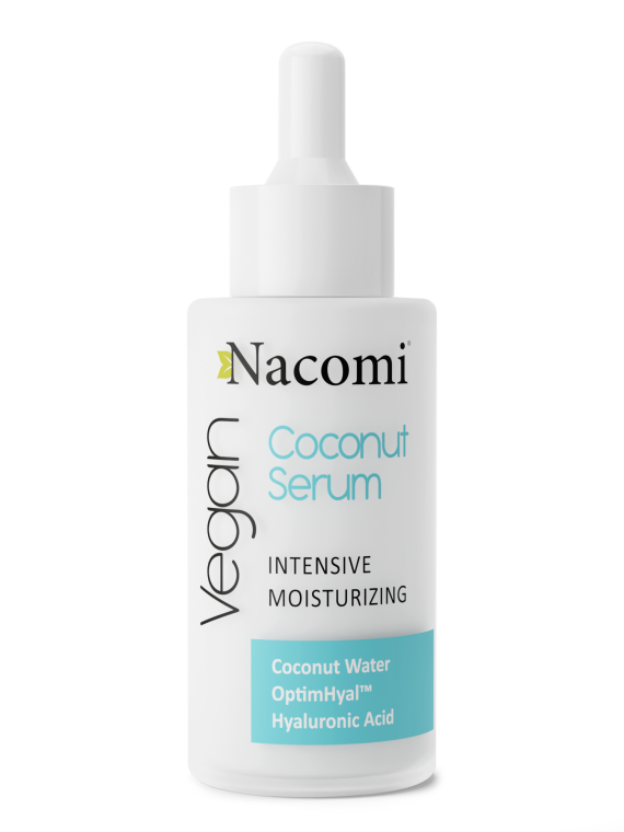 Nacomi Vegan Coconut Serum ultra nawilżające serum do twarzy z wodą kokosową 40ml