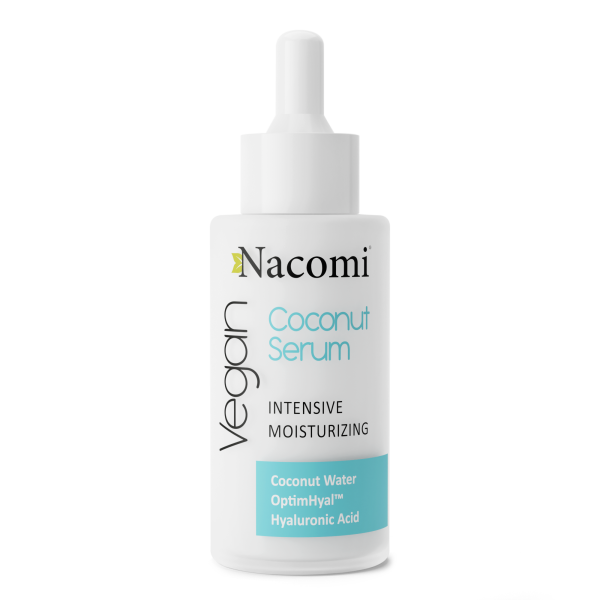 Nacomi Vegan Coconut Serum ultra nawilżające serum do twarzy z wodą kokosową 40ml
