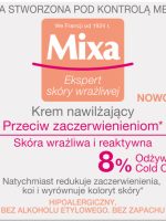 MIXA Krem nawilżający przeciw zaczerwienieniom do skóry wrażliwej i reaktywnej 50ml