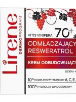 Lirene Odmładzający Resweratrol 70+ krem odbudowujący na dzień i noc 50ml