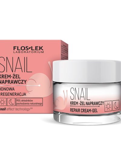 Floslek Snail krem-żel naprawczy na dzień i na noc 50ml