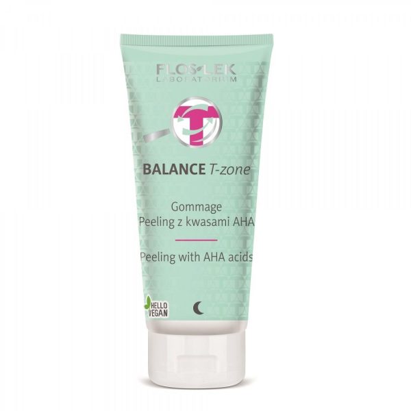 Floslek Balance T-Zone Gommage peeling z kwasami AHA 125ml
