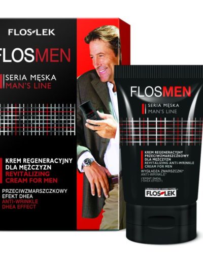 Floslek Flosmen krem regeneracyjny przeciwzmarszczkowy dla mężczyzn 50ml