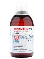 Aura Herbals Argentum 200 tonik do twarzy 50PPM Srebro Koloidalne 500ml