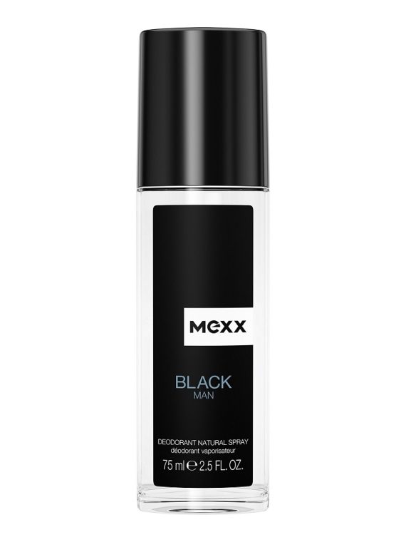 Mexx Black Man dezodorant w naturalnym sprayu 75ml