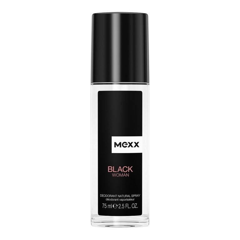 Mexx Black Woman dezodorant w naturalnym sprayu 75ml