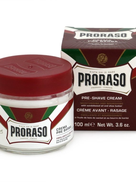 Proraso Crema Pre Barba zmiękczający krem przed goleniem z olejkiem sandałowym i masłem shea 100ml