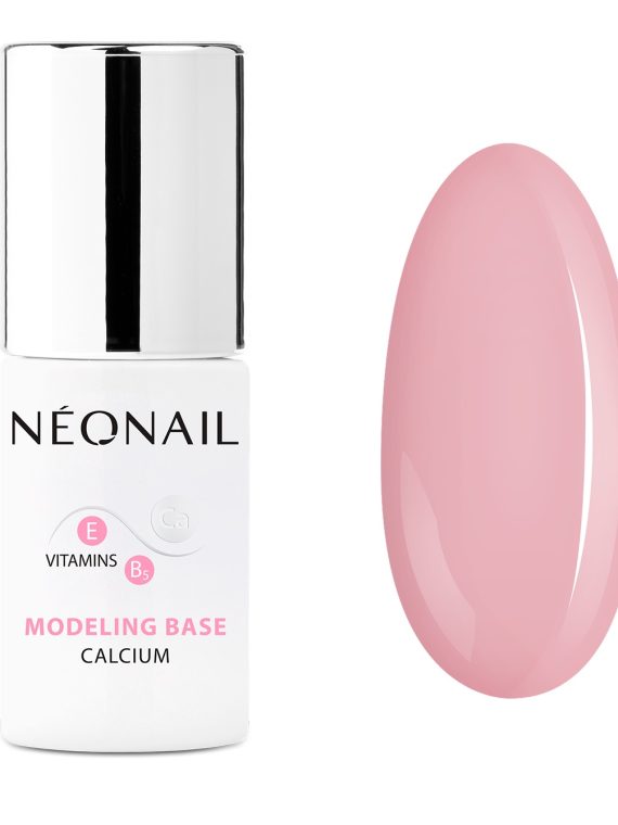 NeoNail Modeling Base Calcium baza hybrydowa Neutral Pink 7.2ml