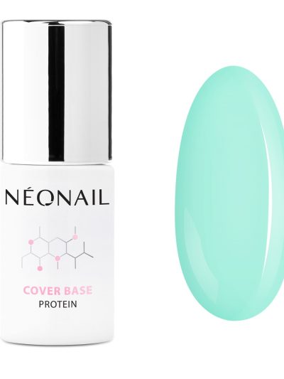 NeoNail Cover Base Protein proteinowa baza hybrydowa Pastel Green 7.2ml