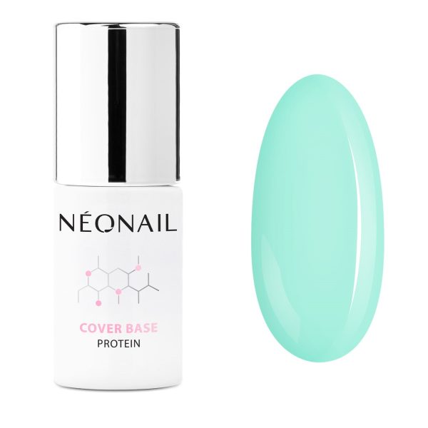 NeoNail Cover Base Protein proteinowa baza hybrydowa Pastel Green 7.2ml