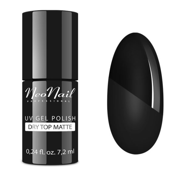 NeoNail UV Gel Polish Dry Top Matte matowy top hybrydowy 7.2ml