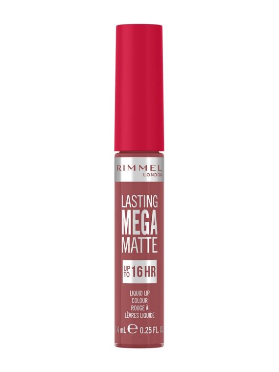 Rimmel Lasting Mega Matte długotrwała matowa pomadka w płynie do ust 210 Rose & Shine 7.4ml