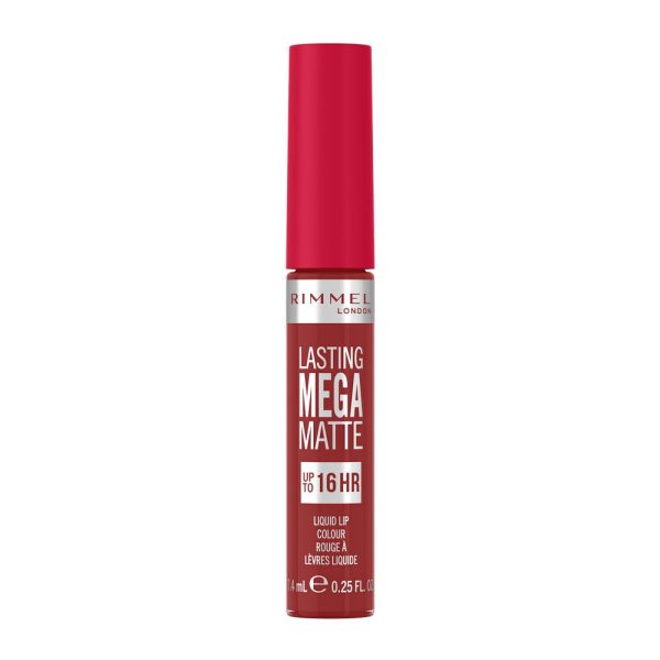 Rimmel Lasting Mega Matte długotrwała matowa pomadka w płynie do ust 500 Fire Starter 7.4ml