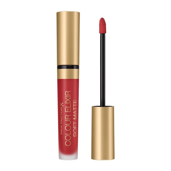 Max Factor Colour Elixir Soft Matte matowa szminka w płynie 030 Crushed Ruby 4ml