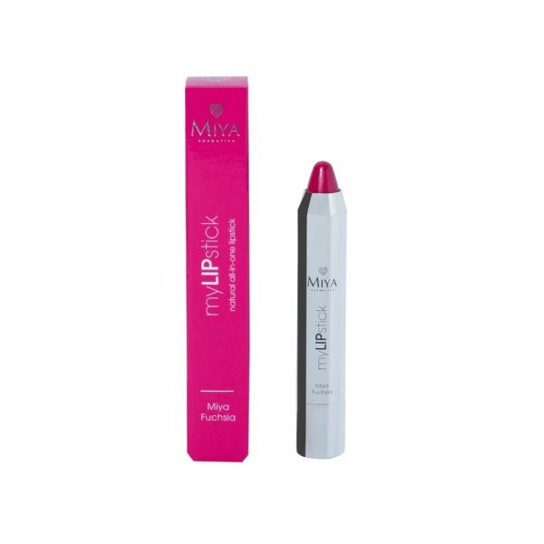 Miya Cosmetics myLIPstick naturalna pielęgnacyjna szminka all-in-one Fuchsia 2.5g