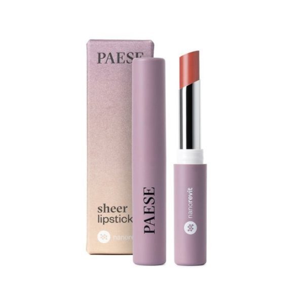 Paese Nanorevit Sheer Lipstick koloryzująca pomadka do ust 30 Au Naturel 4.3g