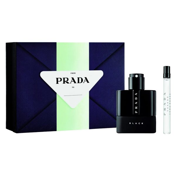 Prada Luna Rossa Black zestaw woda perfumowana 50ml + woda perfumowana 10ml