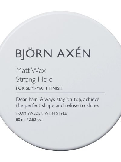 Björn Axén Matt Wax Strong Hold matujący wosk do włosów 80ml