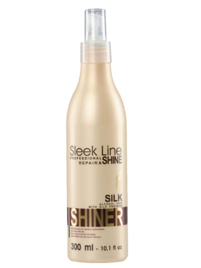 Stapiz Sleek Line Repair Shine Shiner nabłyszczacz do włosów z jedwabiem 300ml