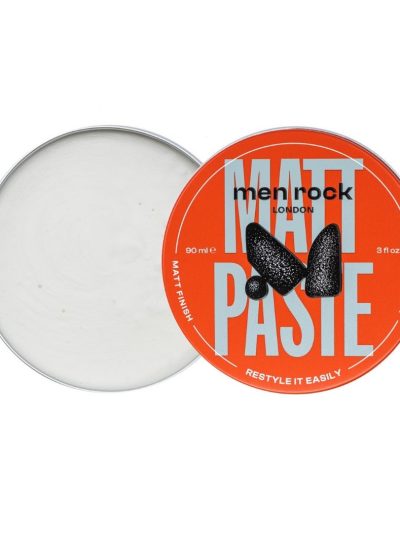 MenRock Matt Paste Hight Hold Matt Finish matowa pasta do włosów dla mężczyzn 90ml