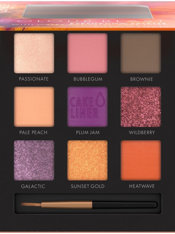 Catrice Colour Blast Eyeshadow Palette paleta cieni do powiek 010 Tangerine Meets Lilac 6.75g