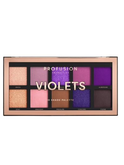 Profusion Violets Eyeshadow Palette paleta 10 cieni do powiek
