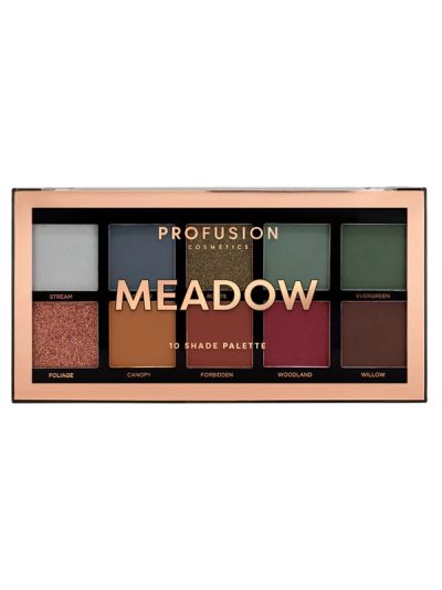 Profusion Meadow Eyeshadow Palette paleta 10 cieni do powiek