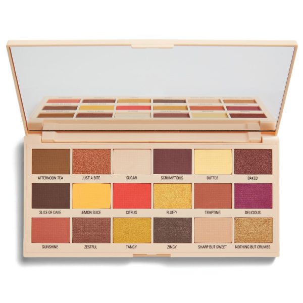 Makeup Revolution I Heart Revolution Chocolate Eyeshadow Palette paleta cieni do powiek Lemon Drizzle 18g