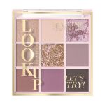 Eveline Cosmetics Look Up paleta 9 cieni do powiek Let's Try 10.8g