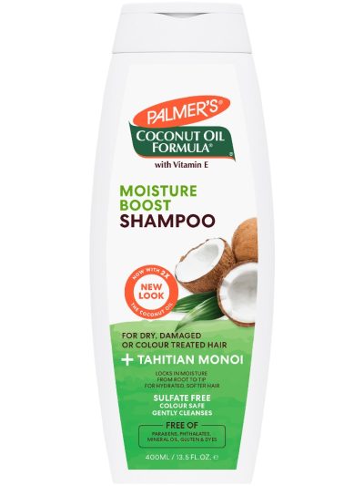 PALMER'S Moisture Boost Shampoo odżywczy szampon do włosów z olejkiem kokosowym 400ml