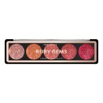 Profusion Ruby Gems Eyeshadow Palette paleta 5 cieni do powiek
