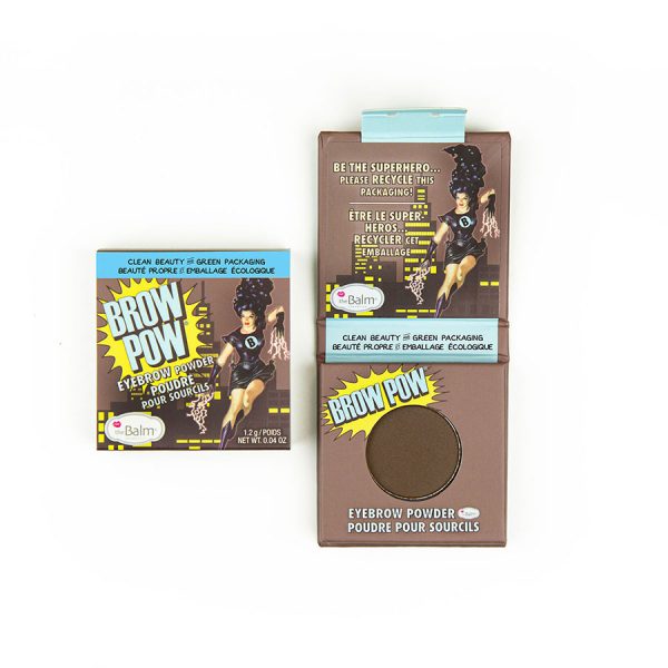 The Balm Brow Pow Eyebrow Powder puder do brwi Dark Brown 1.2g