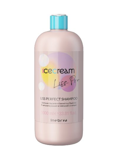 Inebrya Ice Cream Liss-Pro szampon wygładzający włosy 1000ml
