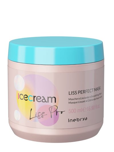 Inebrya Ice Cream Liss-Pro maska wygładzająca włosy 500ml
