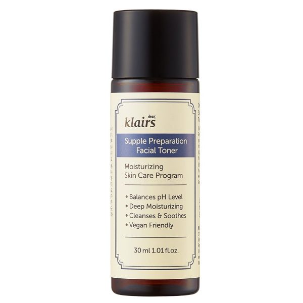 Klairs Supple Preaparation Facial Toner lekki tonik nawilżający do twarzy 30ml